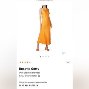 Rosetta Getty MIDI dress
